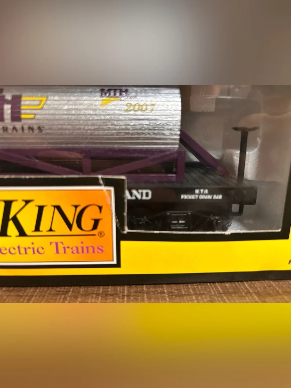 Rail King MTHRRC 2007 Wooden Tank Car 19th CENTURY 30-73235 Train Open Box
